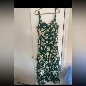 Abercrombie Ruffle Tiered Maxi - wore only once to a wedding